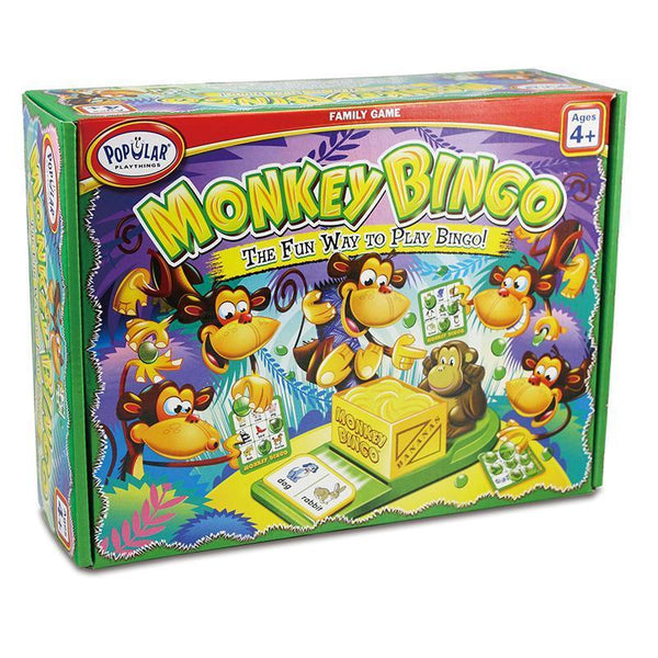 MONKEY BINGO-Learning Materials-JadeMoghul Inc.