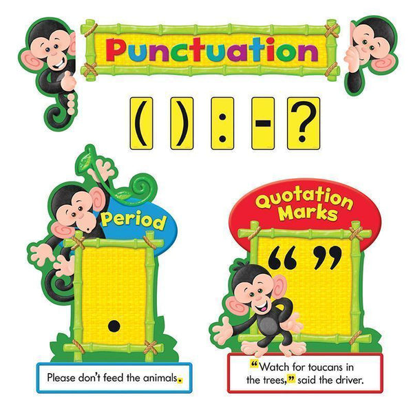 MONKEY MISCHIEF PUNCTUATION BB SET-Learning Materials-JadeMoghul Inc.