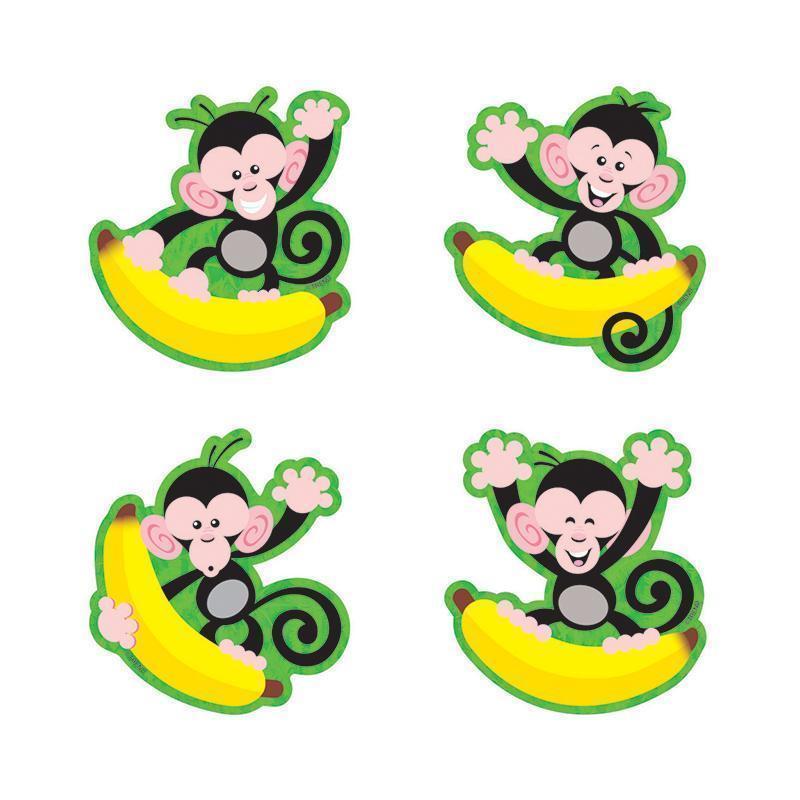 MONKEYS BANANAS ACCENTS VARIETY PK-Learning Materials-JadeMoghul Inc.