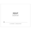 Monogram Simplicity RSVP (Pack of 1)-Weddingstar-JadeMoghul Inc.