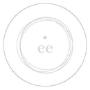 Monogram Simplicity Small Sticker - Modern (Pack of 1)-Wedding Favor Stationery-JadeMoghul Inc.