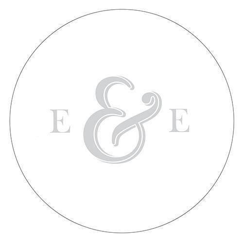 Monogram Simplicity Small Sticker - Simple Ampersand (Pack of 1)-Wedding Favor Stationery-JadeMoghul Inc.