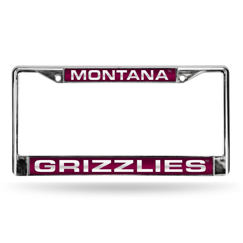 Toyota License Plate Frame Montana Laser Chrome Frame