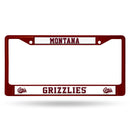 Lexus License Plate Frame Montana Maroon Colored Chrome Frame