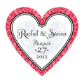 Moroccan Heart Sticker Ruby (Pack of 1)-Wedding Favor Stationery-Ruby-JadeMoghul Inc.