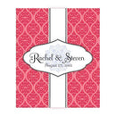 Moroccan Rectangular Label Ruby (Pack of 1)-Wedding Favor Stationery-Ruby-JadeMoghul Inc.