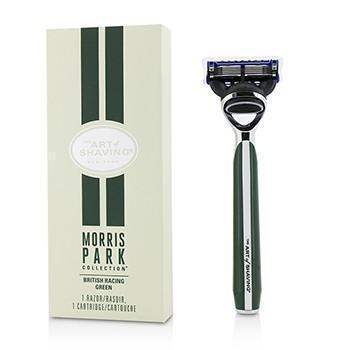 Morris Park Collection Razor - British Racing Green - 1pc-Men's Skin-JadeMoghul Inc.