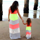 Mother And Daughter Matching Maxi Dress-Multi-Daughter 10T-JadeMoghul Inc.