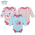 Mother Nest 3 PcsLot Baby Romper Infant Romper Long Sleeve Jumpsuit Romper 12 Colors Brand Baby Girl Boy Clothing Christmas-XTCP16302P-3M-JadeMoghul Inc.