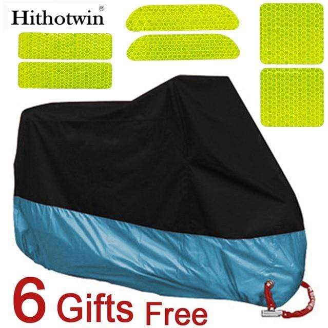 Motorcycle cover universal Outdoor UV Protector Scooter All Season waterproof Bike Rain Dustproof cover M L XL 2XL 3XL 4XL 190T JadeMoghul Inc. 