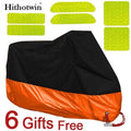 Motorcycle cover universal Outdoor UV Protector Scooter All Season waterproof Bike Rain Dustproof cover M L XL 2XL 3XL 4XL 190T JadeMoghul Inc. 