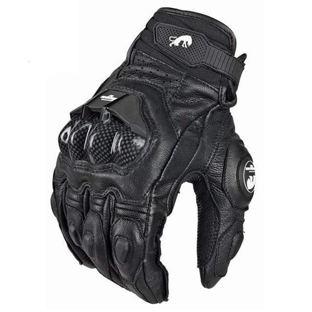 Motorcycle Gloves black Racing Genuine Leather Motorbike white Road Racing Team Glove men summer winter JadeMoghul Inc. 