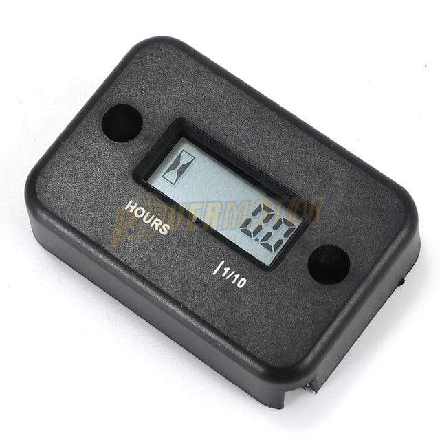 Motorcycle Inductive Digital Waterproof Hour Meter Engine Gauge Hour Meter LCD Display for Bike Motorcycle ATV Boat Offroad JadeMoghul Inc. 