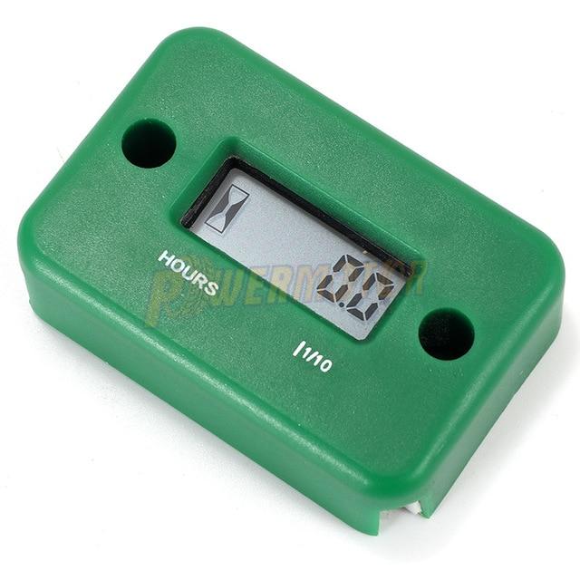 Motorcycle Inductive Digital Waterproof Hour Meter Engine Gauge Hour Meter LCD Display for Bike Motorcycle ATV Boat Offroad JadeMoghul Inc. 