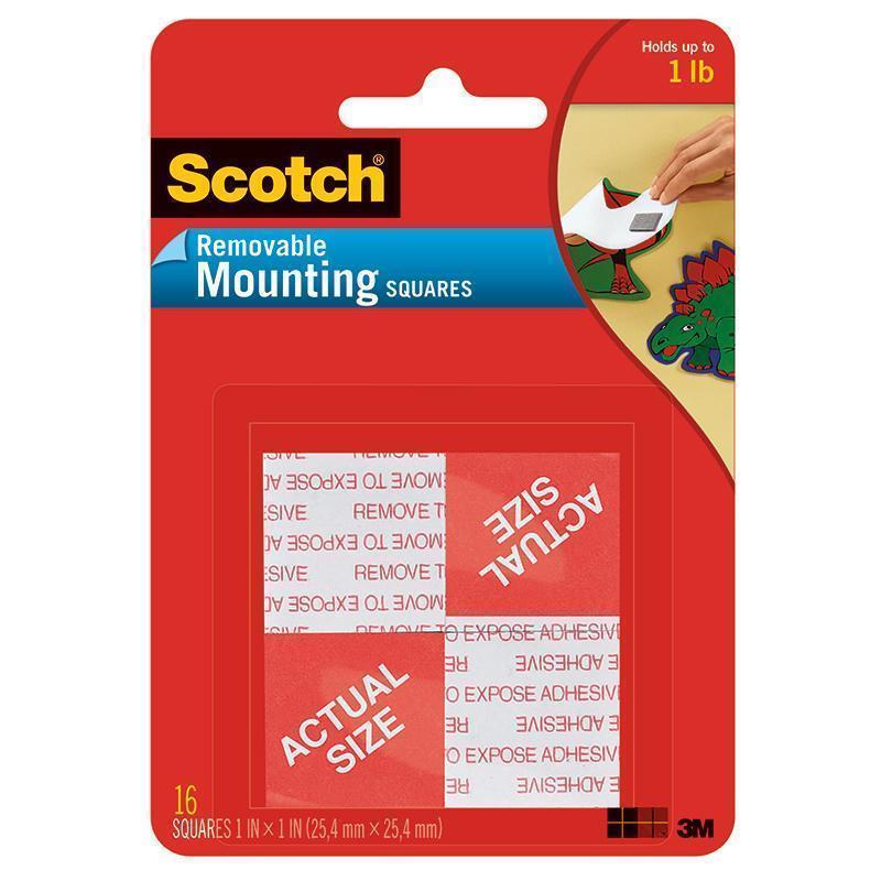 MOUNTING SQUARES REMOVABLE 16 1IN-Supplies-JadeMoghul Inc.
