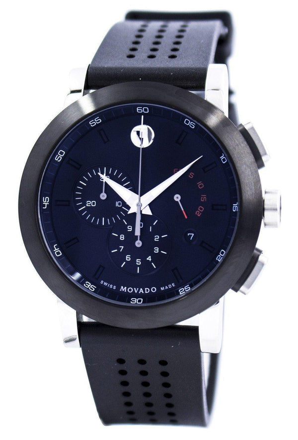 Movado Museum Sport Chronograph Swiss Made Quartz 0606545 Men's Watch-Branded Watches-JadeMoghul Inc.