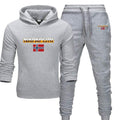 Movement 2 Pieces Sets Tracksuit Men Hooded Sweatshirt+pants Pullover Hoodie Sportswear Suit Casual Men Clothes Size S-3XL AExp