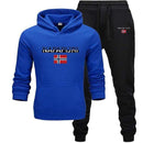 Movement 2 Pieces Sets Tracksuit Men Hooded Sweatshirt+pants Pullover Hoodie Sportswear Suit Casual Men Clothes Size S-3XL AExp