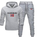 Movement 2 Pieces Sets Tracksuit Men Hooded Sweatshirt+pants Pullover Hoodie Sportswear Suit Casual Men Clothes Size S-3XL AExp