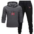 Movement 2 Pieces Sets Tracksuit Men Hooded Sweatshirt+pants Pullover Hoodie Sportswear Suit Casual Men Clothes Size S-3XL AExp