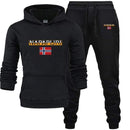 Movement 2 Pieces Sets Tracksuit Men Hooded Sweatshirt+pants Pullover Hoodie Sportswear Suit Casual Men Clothes Size S-3XL AExp