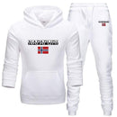 Movement 2 Pieces Sets Tracksuit Men Hooded Sweatshirt+pants Pullover Hoodie Sportswear Suit Casual Men Clothes Size S-3XL AExp