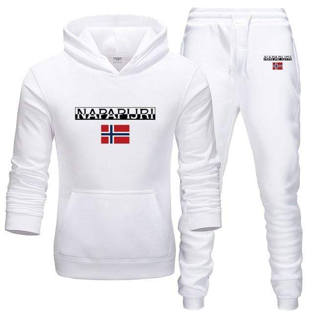 Movement 2 Pieces Sets Tracksuit Men Hooded Sweatshirt+pants Pullover Hoodie Sportswear Suit Casual Men Clothes Size S-3XL AExp