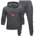 Movement 2 Pieces Sets Tracksuit Men Hooded Sweatshirt+pants Pullover Hoodie Sportswear Suit Casual Men Clothes Size S-3XL AExp