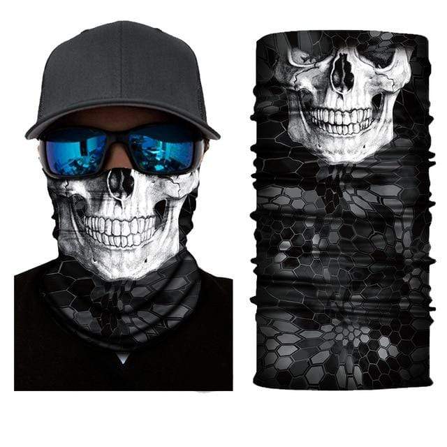 Movie Clown Anime Skull Seamless Balaclava Halloween Magic Scarf Headwear Sports Bandanas Men Cycling Hiking Scarf Neck Gaiter AExp