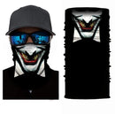 Movie Clown Anime Skull Seamless Balaclava Halloween Magic Scarf Headwear Sports Bandanas Men Cycling Hiking Scarf Neck Gaiter AExp