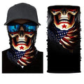 Movie Clown Anime Skull Seamless Balaclava Halloween Magic Scarf Headwear Sports Bandanas Men Cycling Hiking Scarf Neck Gaiter AExp