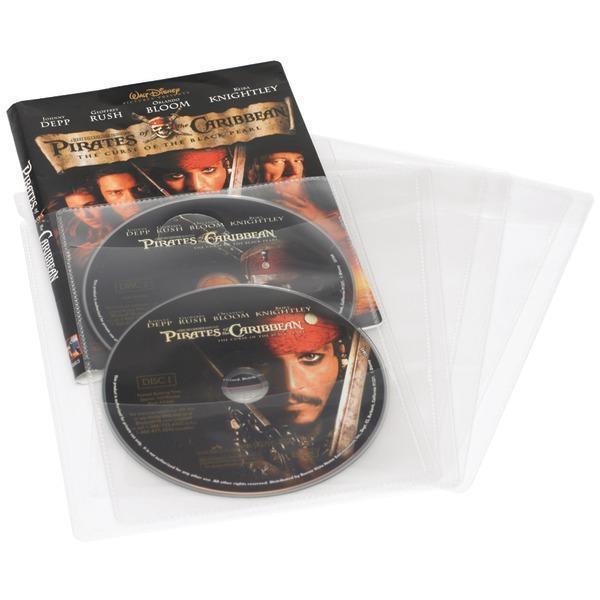 Movie/Game Sleeves, 25-ct-CD/DVD Cases & Covers-JadeMoghul Inc.