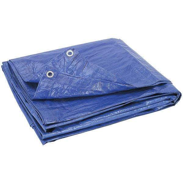 Moving Supplies Reinforced Plastic Tarp (12ft x 16ft) Petra Industries