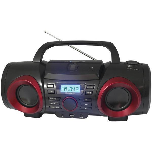 MP3/CD Classic Bluetooth(R) Boom Box-CD Players & Boomboxes-JadeMoghul Inc.