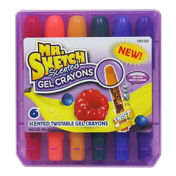 MR SKETCH SCENTED GEL CRAYONS 6 CT-Supplies-JadeMoghul Inc.