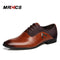 MRCCS Pointed Shoes Big Size 38-47 Business Men's Basic Casual Shoes,Black/Brown Leather Cloth Elegant Design Handsome Shoes-Black-6.5-JadeMoghul Inc.