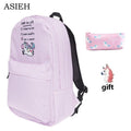 Ms Leisure Backpack Travel schoolbags for teenage girls mochila feminina Girls 3Pcs Bagpack Set mochila de unicornio Softback-Set 31-JadeMoghul Inc.
