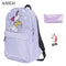 Ms Leisure Backpack Travel schoolbags for teenage girls mochila feminina Girls 3Pcs Bagpack Set mochila de unicornio Softback-Set 33-JadeMoghul Inc.