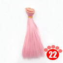 Msiredoll bjd wig 15*100CM or 20*100CM or 25*100CM doll hair for 1/3 1/4 1/6  straight hair doll hair bjd wig diy Free shipping AExp