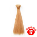 Msiredoll bjd wig 15*100CM or 20*100CM or 25*100CM doll hair for 1/3 1/4 1/6  straight hair doll hair bjd wig diy Free shipping AExp