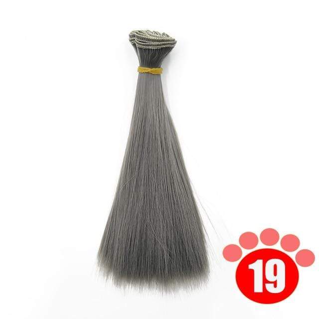 Msiredoll bjd wig 15*100CM or 20*100CM or 25*100CM doll hair for 1/3 1/4 1/6  straight hair doll hair bjd wig diy Free shipping AExp