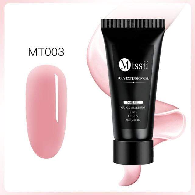 Mtssii 9pcs/kit US Warehouse Poly Extenstion Nail Gel Sets Nail Extension Polish Lamp Nail Brush Nail Primer Hard Jelly Acrylic AExp