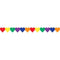 MULTI COLOR HEARTS BORDER-Arts & Crafts-JadeMoghul Inc.