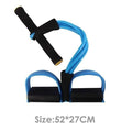 Multi Function Tension Rope Strong Fitness Resistance Bands Latex Pedal Women Men Sit Up Pull Ropes Yoga Fitness Equipment JadeMoghul Inc. 