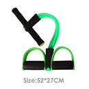 Multi Function Tension Rope Strong Fitness Resistance Bands Latex Pedal Women Men Sit Up Pull Ropes Yoga Fitness Equipment JadeMoghul Inc. 