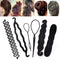 Multi-style Women Hair Twist Styling Clip Stick Bun Maker DIY Hair Braiding Tools Hair Accessories Braider DIY Hairstyle AExp