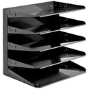 Multi-Tier Horizontal Organizer, Letter (5 Tier)-Office Organization & Ergonomics-JadeMoghul Inc.