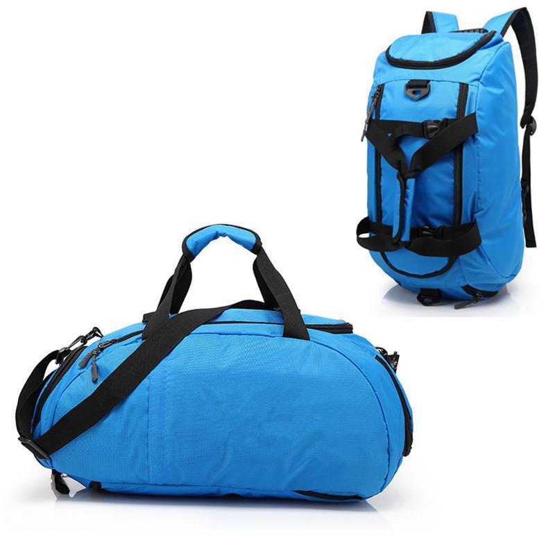 Multi-use Portable Sports Gym Backpack Shoulder Bag Separated Shoes Storage Travel Backpack Men And Women Outdoor Fitness Bag-Black Color-JadeMoghul Inc.