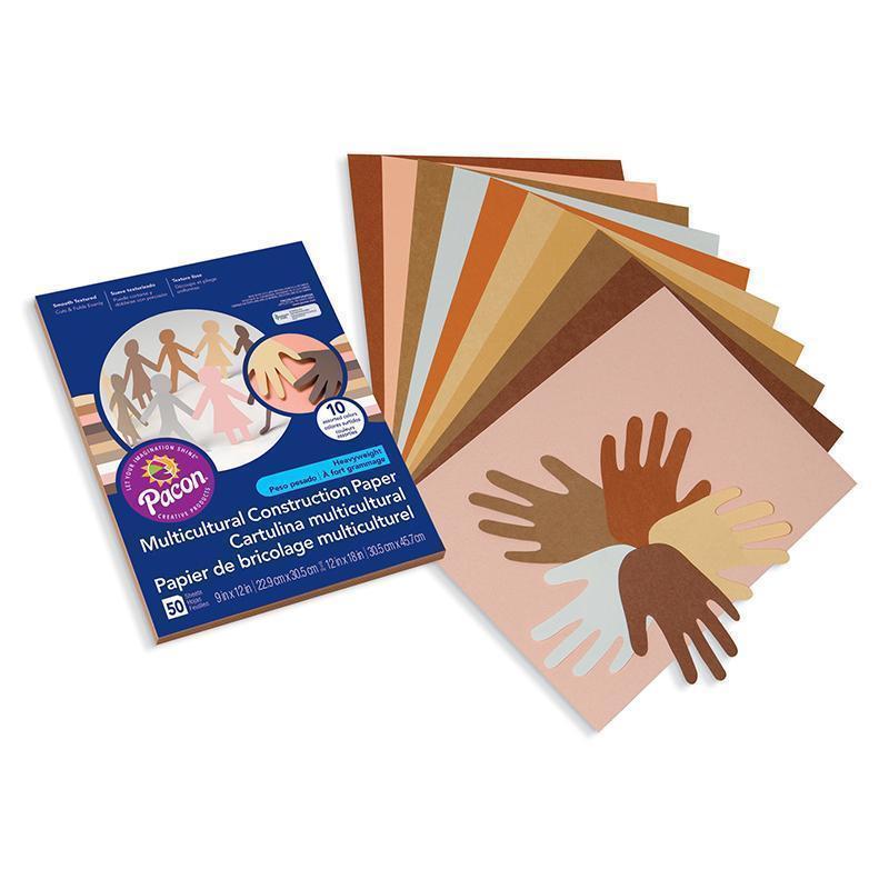 MULTICULTURAL CONSTRUCTION PAPER-Arts & Crafts-JadeMoghul Inc.