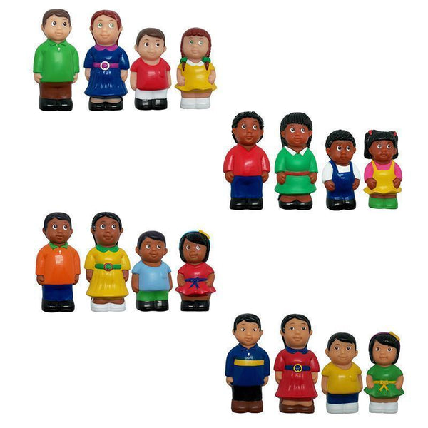 MULTICULTURAL FAMILY 4 ST COMPLETE-Toys & Games-JadeMoghul Inc.